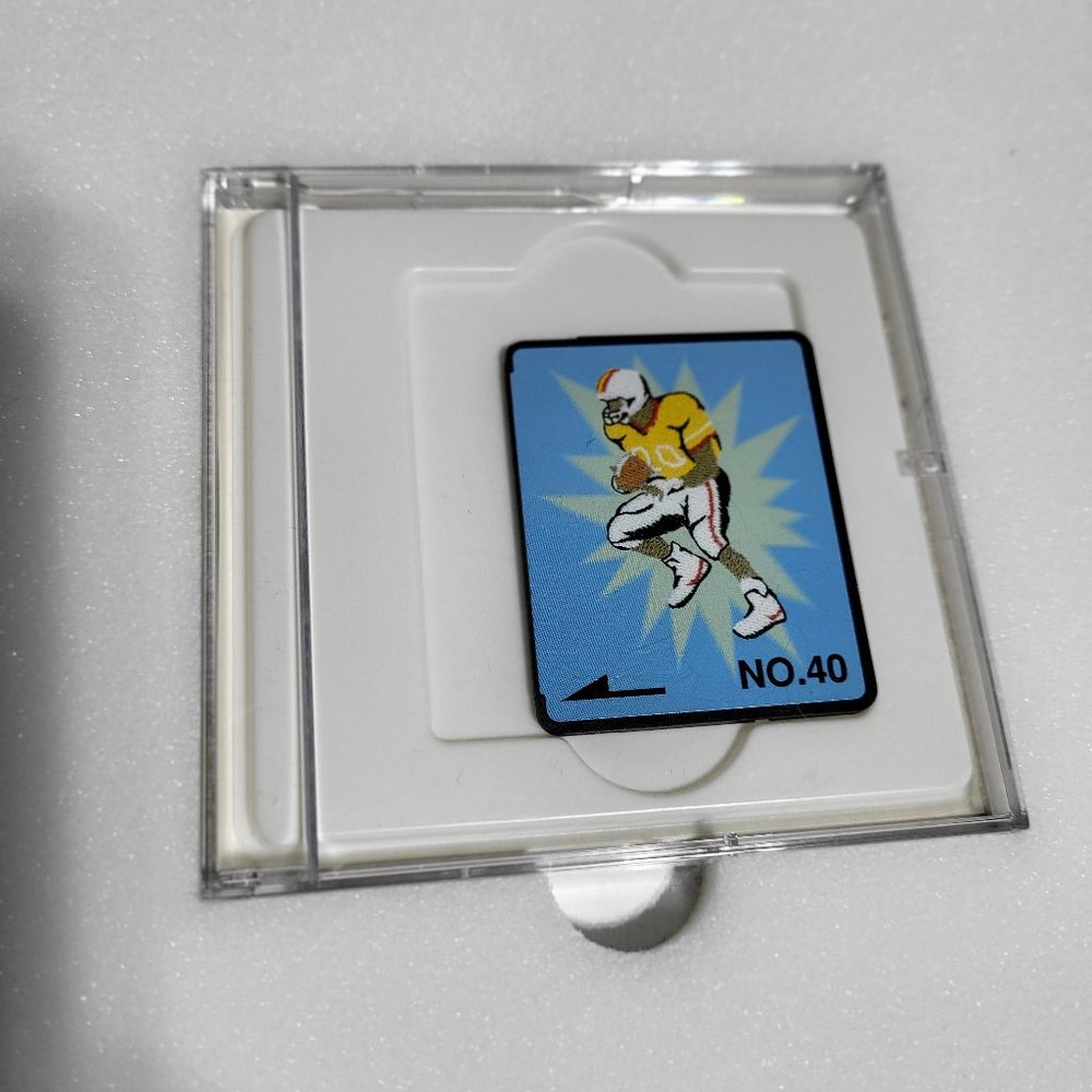 Brother Football Embroidery Card, #40. Sports Designs.